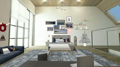 Habitación navideña