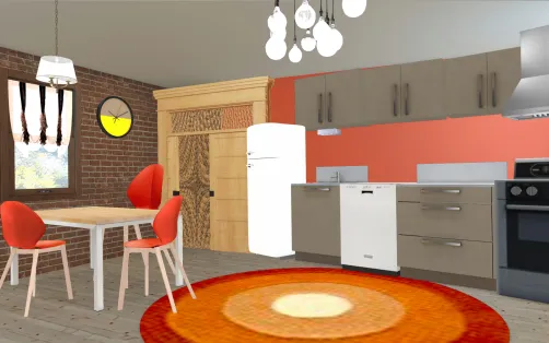 Small eat-in kitchen