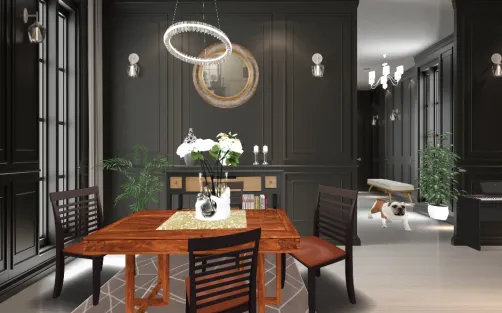 Casual dining  room
