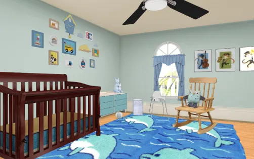Baby boys' room