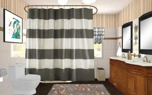 Small and elegant bathroom