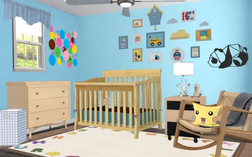 Baby boy nursery