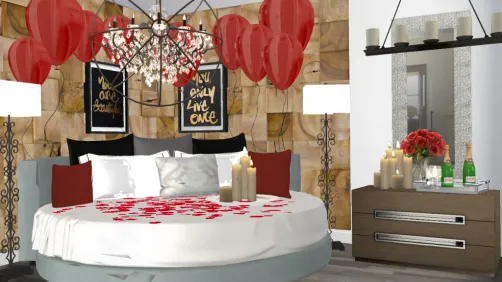 honeymoon night bedroom 