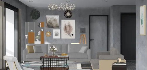 Sala de apartamento 
