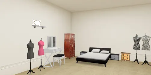 Dormitorio no terminado 