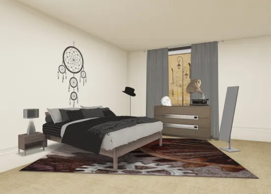 Airbnb room1  Design Rendering