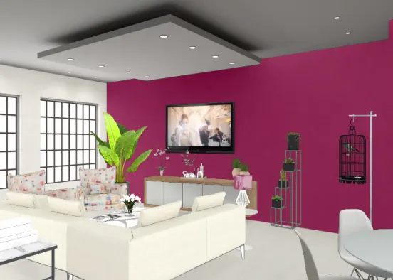 Sala pink Design Rendering