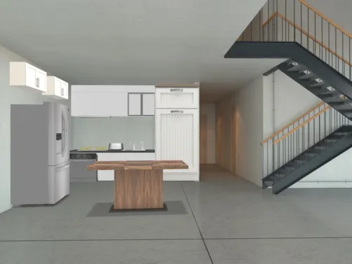 city house kitchen