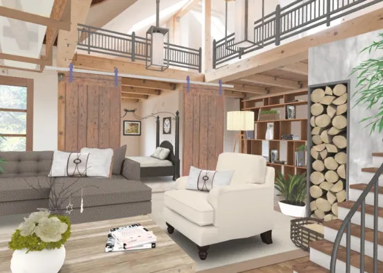 # living room  Визуализация дизайна