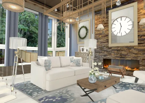 # Modern Farm Визуализация дизайна