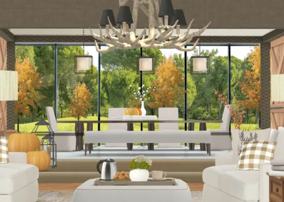# Fall loft Визуализация дизайна