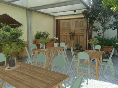 Outdoor Restaurant 