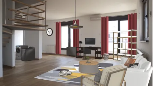 Living Room  Office