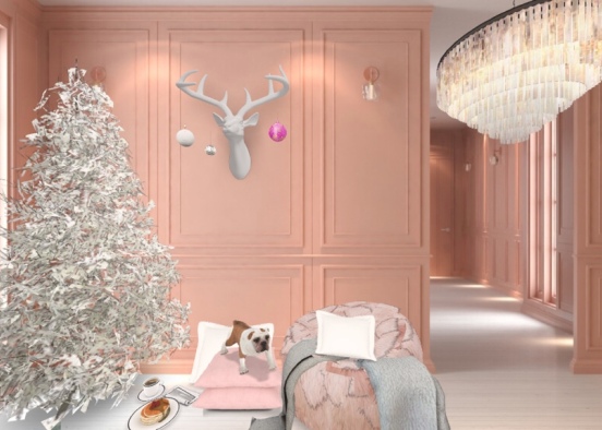 pink and Christmas perfection Design Rendering