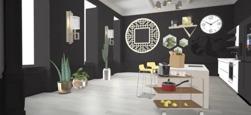 boho kitchen