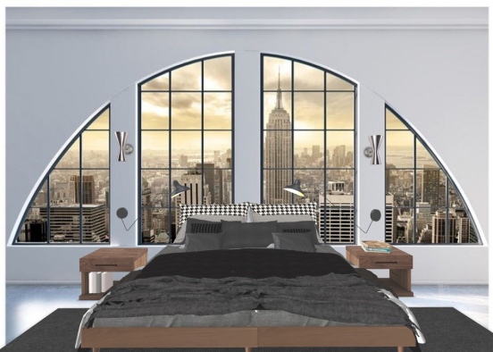 Loft in Manhattan  Design Rendering