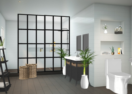 Salle de bain pour Alizéa R Design Rendering