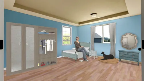 Beachy Bedroom