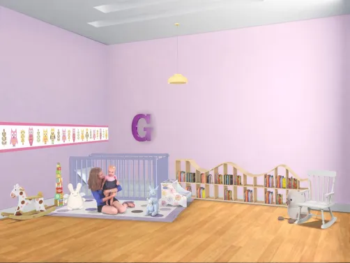 kids girl room