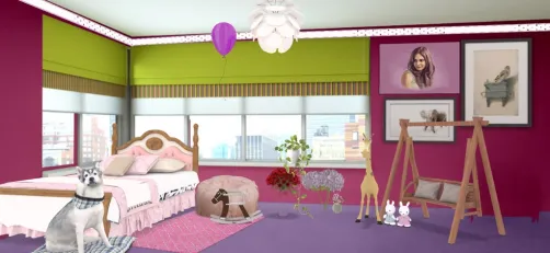 habitación para niñas 