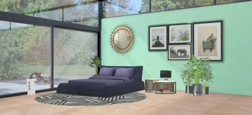 habitación de solteros súper shik 