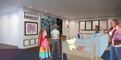 Living room for family