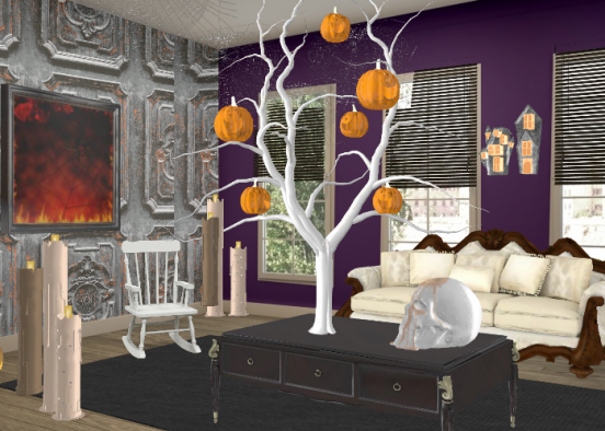 A spooky retreat Design Rendering