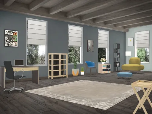 grey office