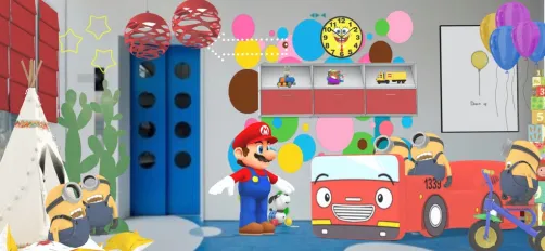 Kids play room!