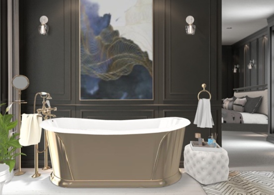 golden spa Design Rendering