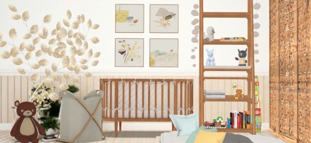 sweet and simple nursery 
