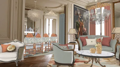 Living Room Dining Room 