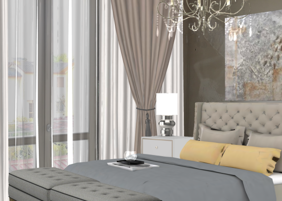 Emmanuel's master bedroom  Design Rendering