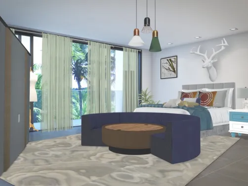 Hawaiian 🌺 bedroom
