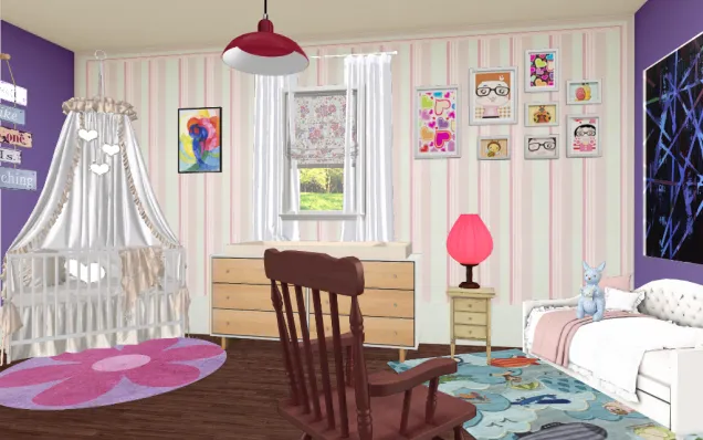 Baby girls' room