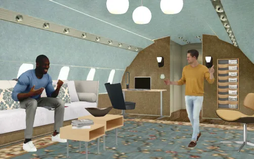 Private plane ride