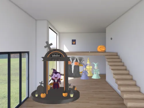 Halloween room