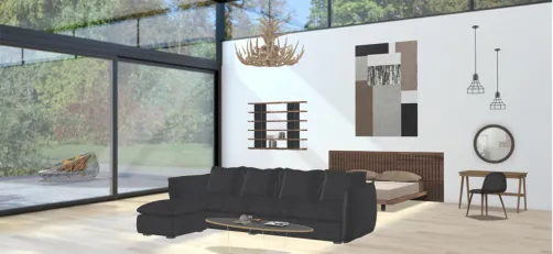  Nature modern one room