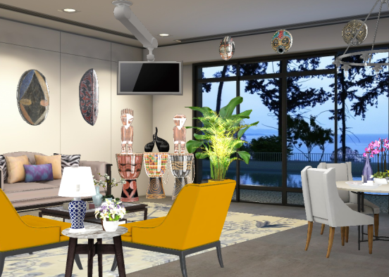 just staying home Design Rendering