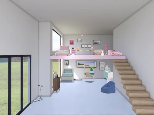 уютная комната для мальчика и для девочки