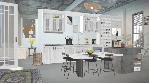 family kitchen (thanks Karen)