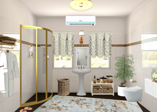 A vintage touch. Design Rendering