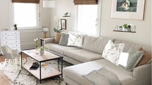 Design with wool and white