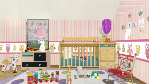 Baby girl  bedroom 