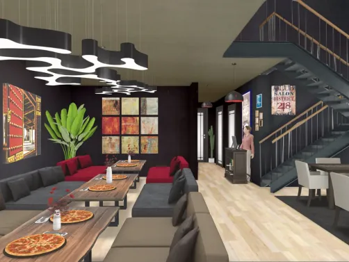 pizza bar restaurant 