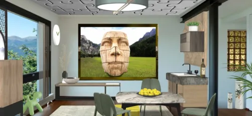 Puzzle Head - Atacama Kitchen 