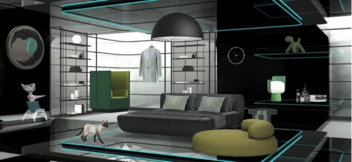 The Spaceship - Bedroom 