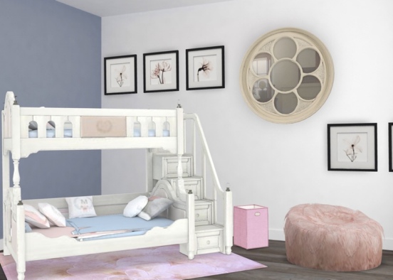 children bedroom  Design Rendering