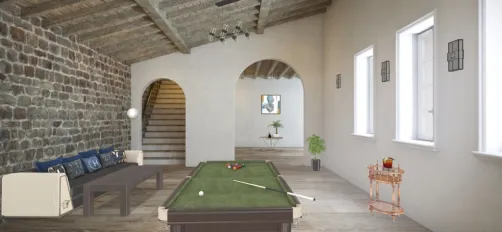 billiards room