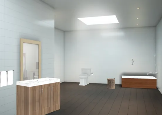 bathroom A Design Rendering